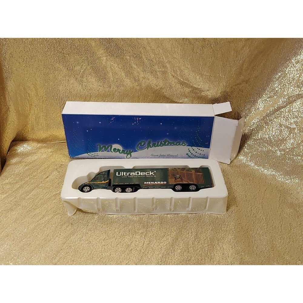 Menards Freightliner Truck and Trailer with UltraDeck Billboard Christmas Promo